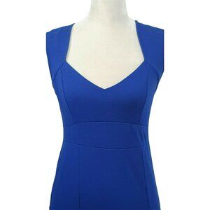 Leyva's Womens Juniors Dress Size Small Bodycon Strappy Short Blue Stretch